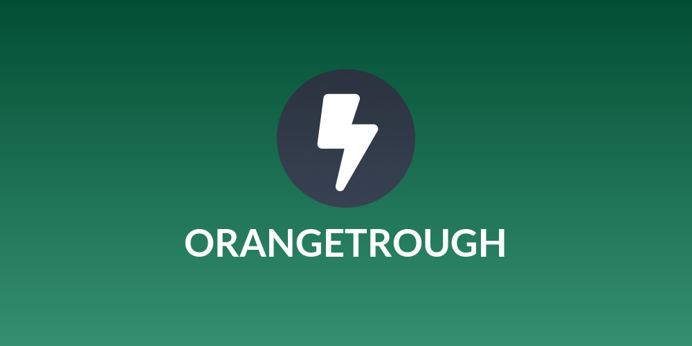 ORANGETROUGH