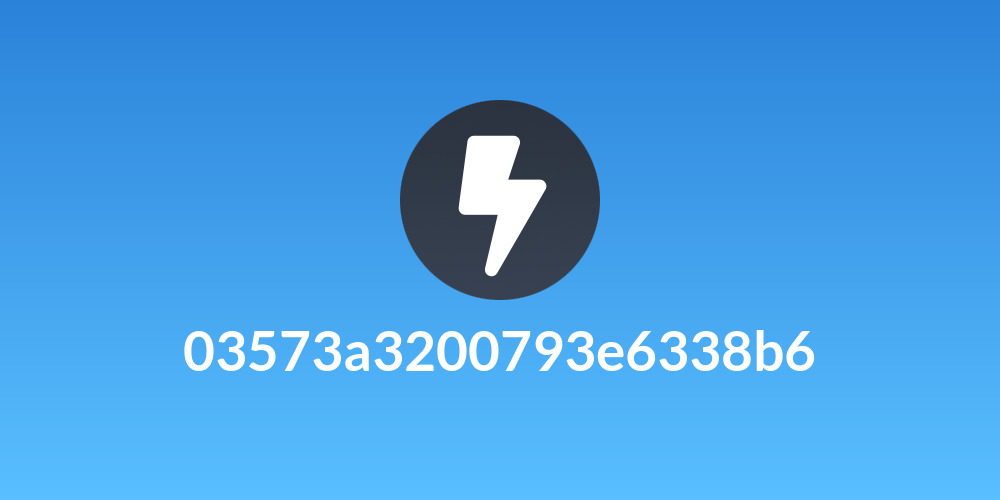 03573a3200793e6338b6