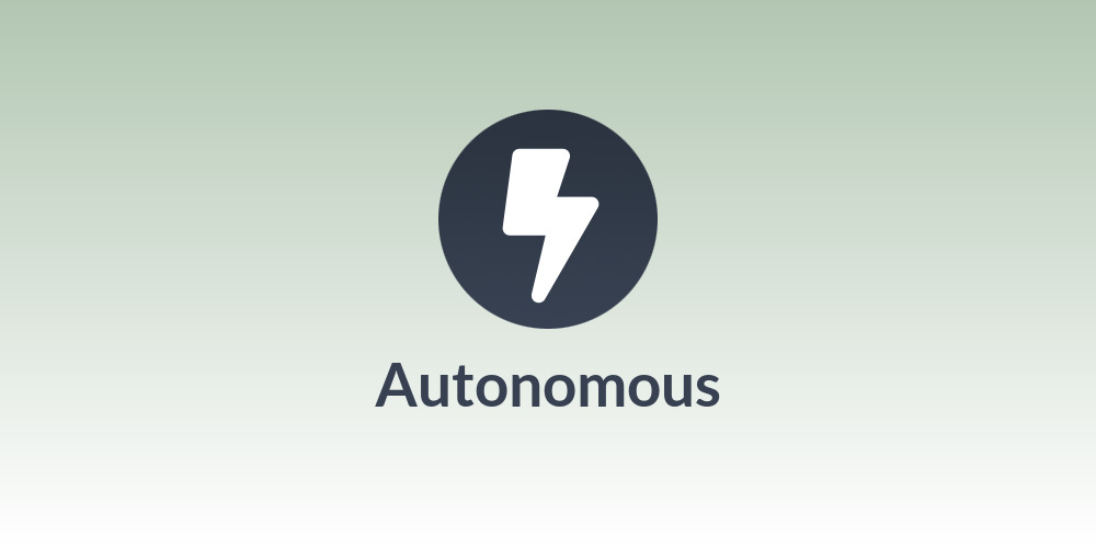 Autonomous