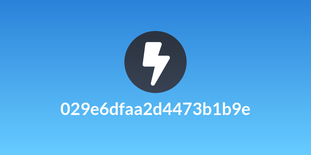 029e6dfaa2d4473b1b9e