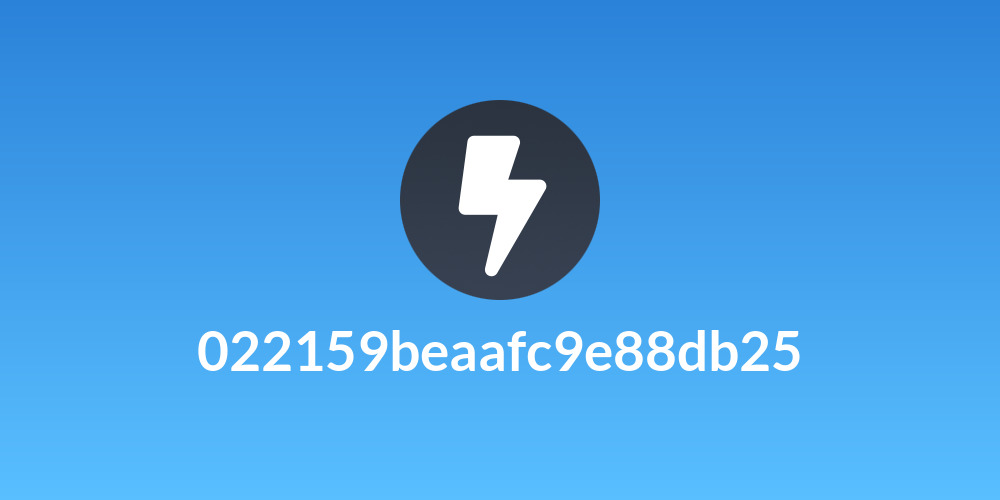 022159beaafc9e88db25