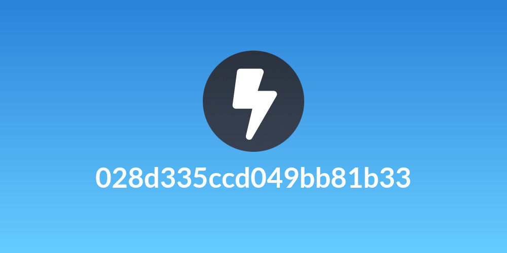 028d335ccd049bb81b33