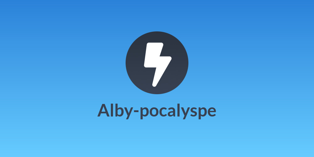 Alby-pocalyspe