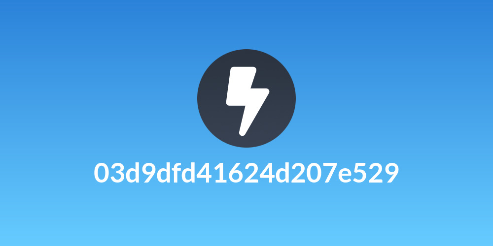 03d9dfd41624d207e529