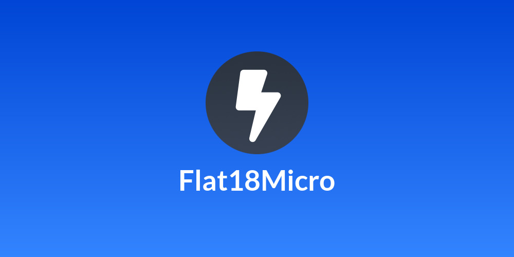 Flat18Micro