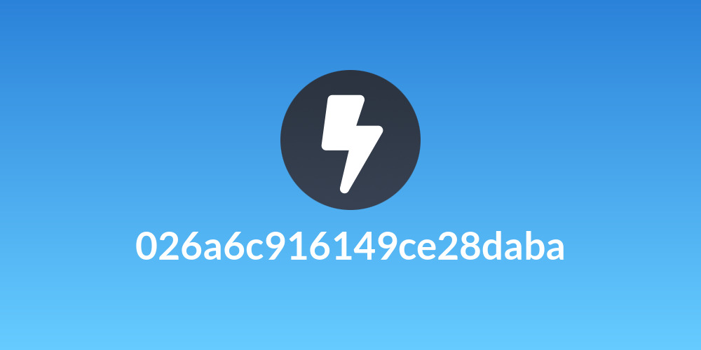 026a6c916149ce28daba