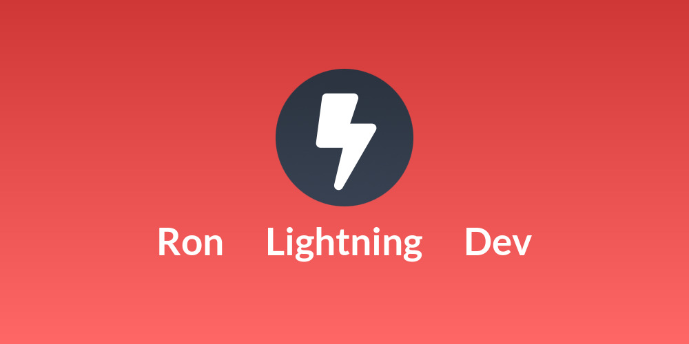 Ron⚡️Lightning⚡️Dev