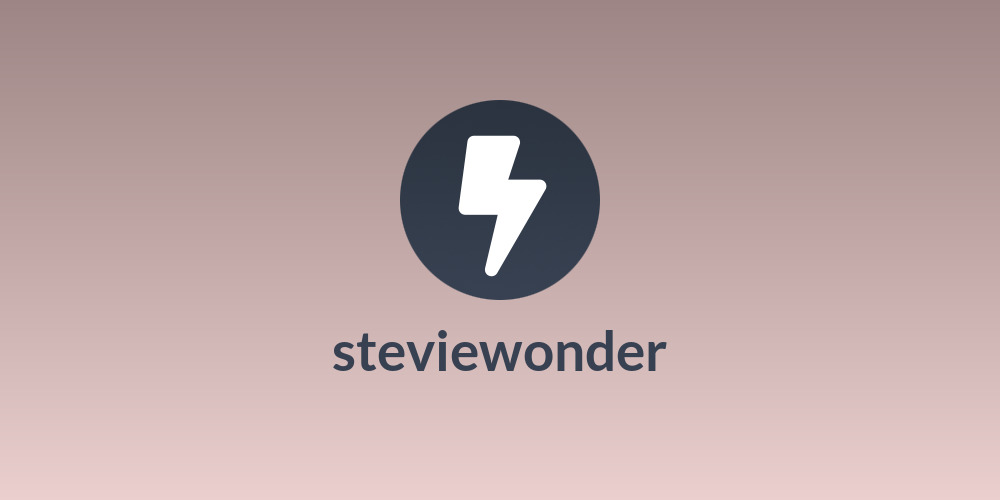 steviewonder