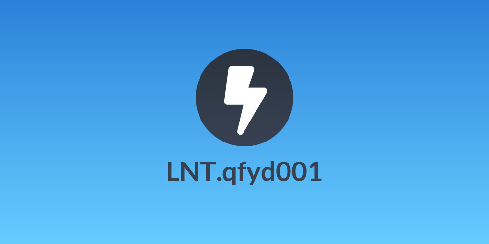 LNT.qfyd001