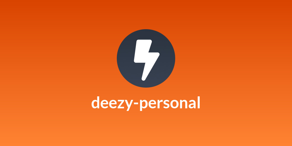 deezy-personal