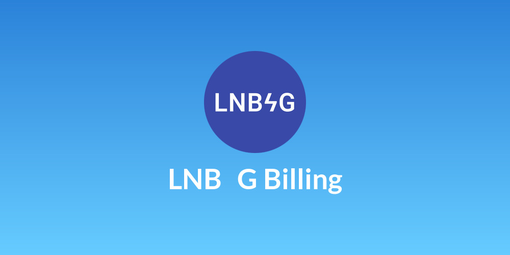 LNBϟG Billing