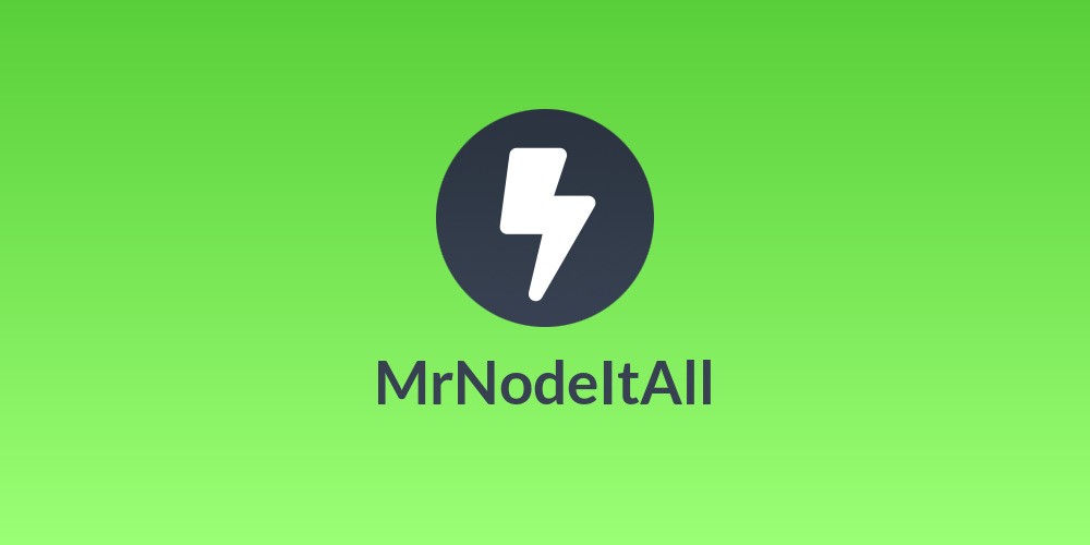 MrNodeItAll