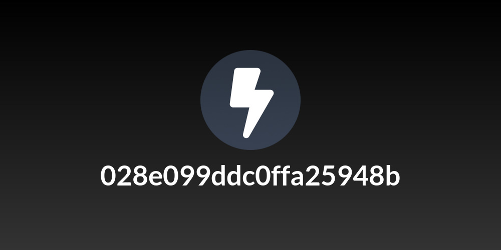 028e099ddc0ffa25948b