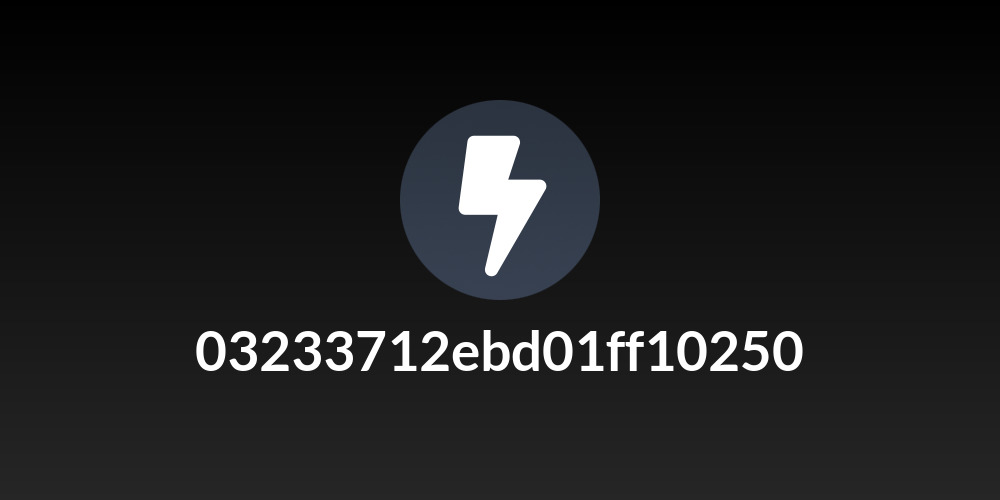 03233712ebd01ff10250