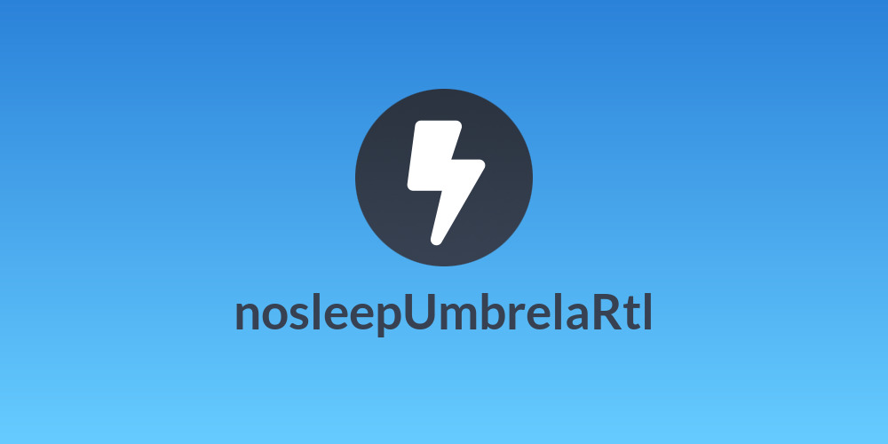 nosleepUmbrelaRtl