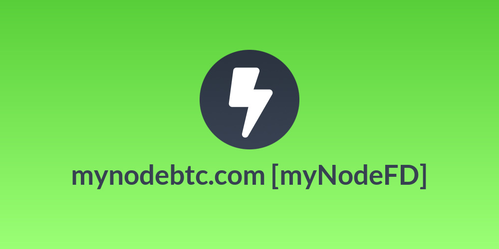 mynodebtc.com [myNodeFD]