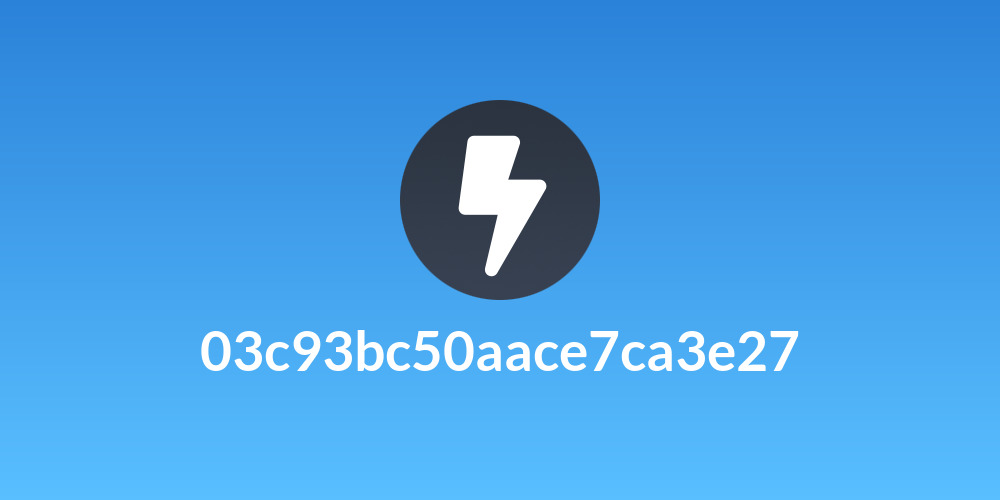 03c93bc50aace7ca3e27