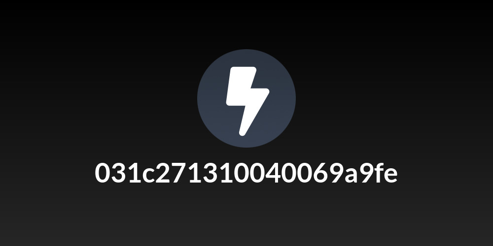 031c271310040069a9fe