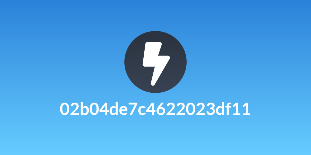 02b04de7c4622023df11