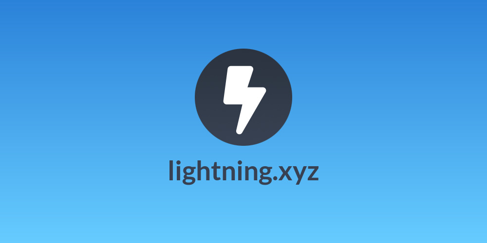 lightning.xyz