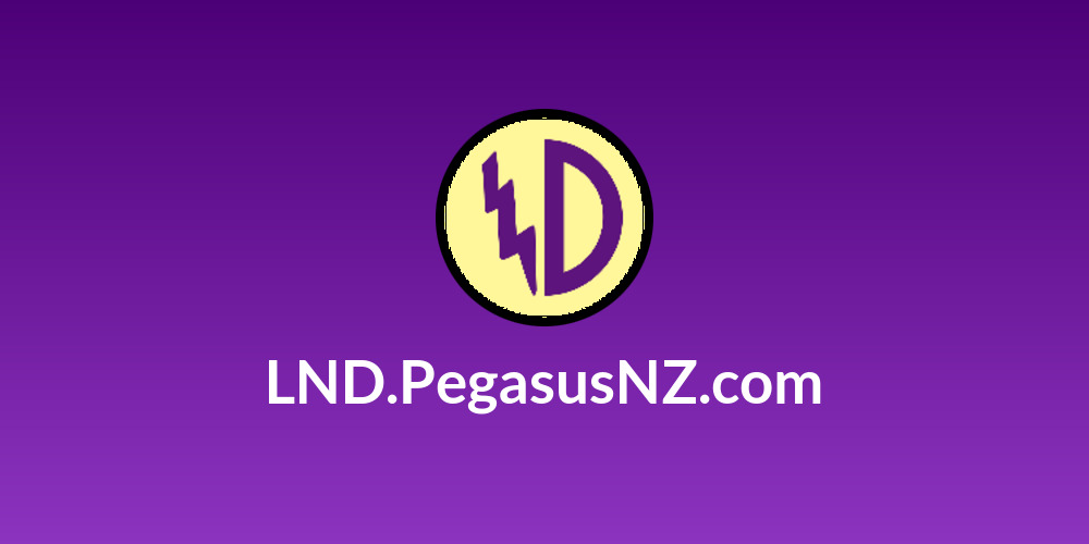 LND.PegasusNZ.com