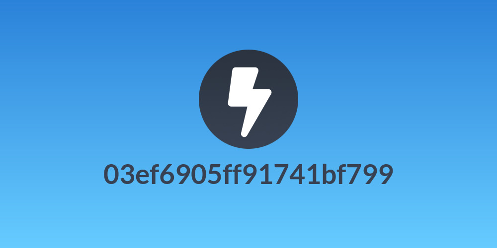 03ef6905ff91741bf799