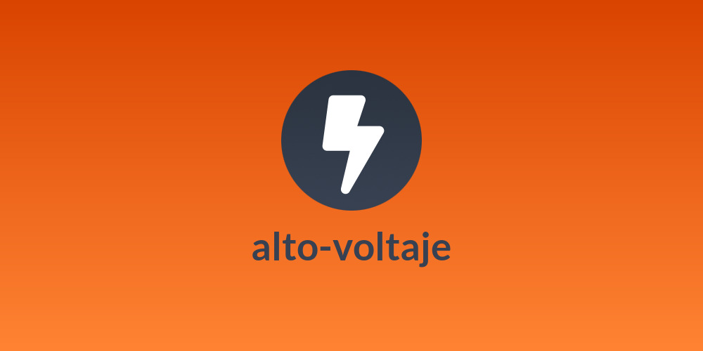 alto-voltaje