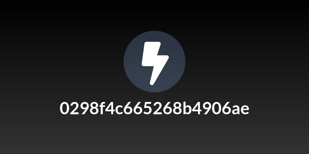 0298f4c665268b4906ae