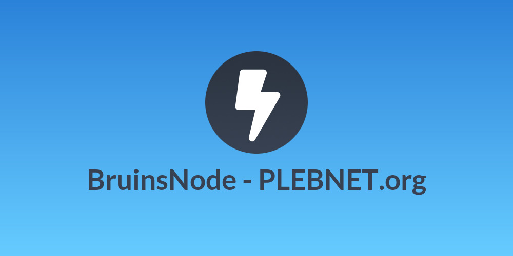 BruinsNode - PLEBNET.org