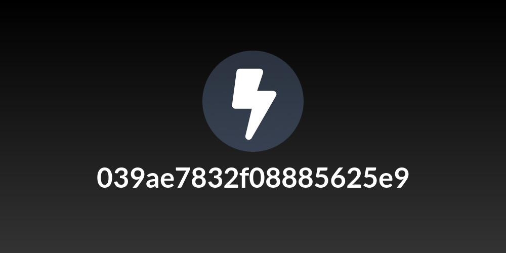 039ae7832f08885625e9