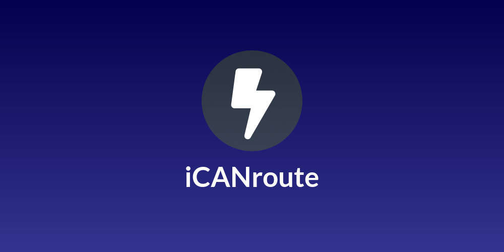 iCANroute