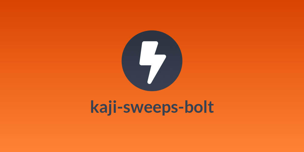 kaji-sweeps-bolt