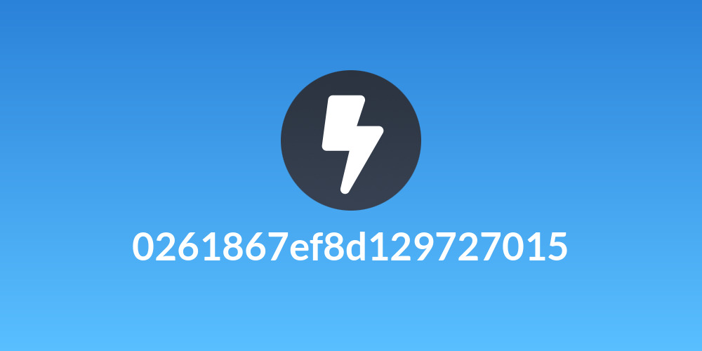 0261867ef8d129727015