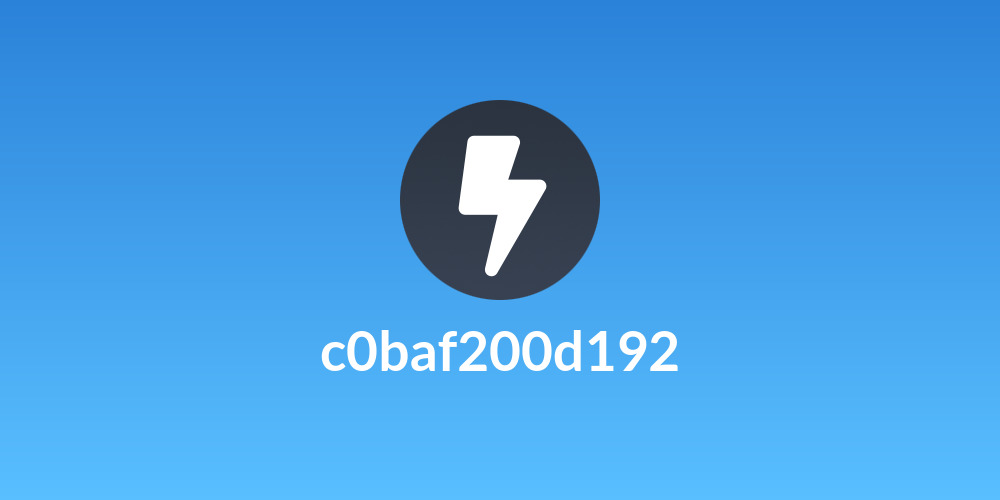 c0baf200d192