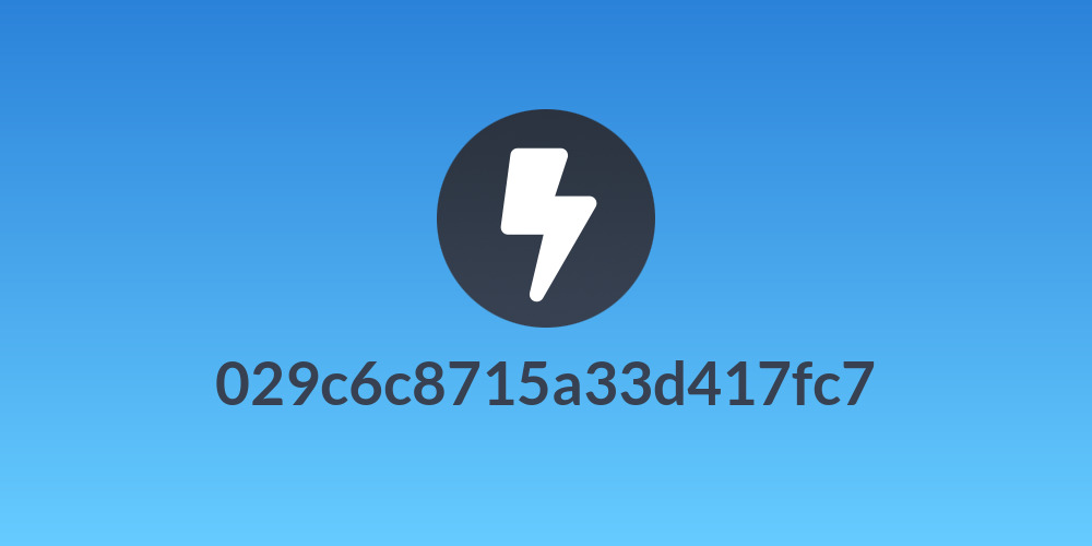 029c6c8715a33d417fc7