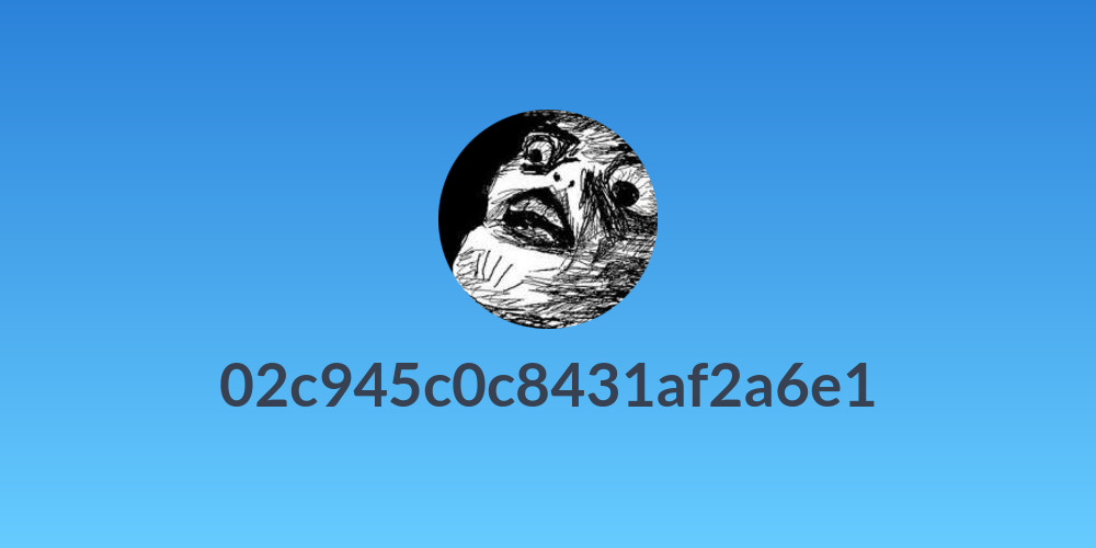 02c945c0c8431af2a6e1