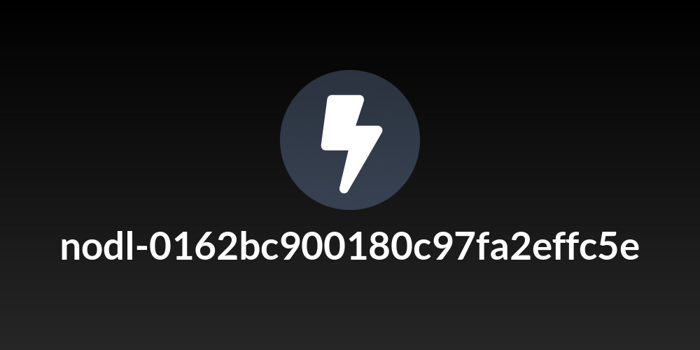 nodl-0162bc900180c97fa2effc5e