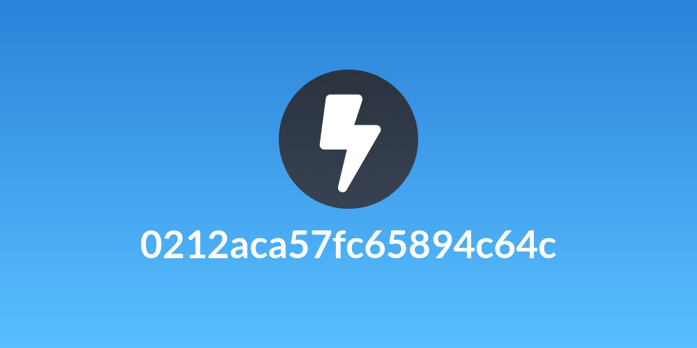 0212aca57fc65894c64c