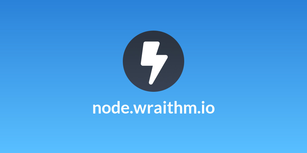 node.wraithm.io