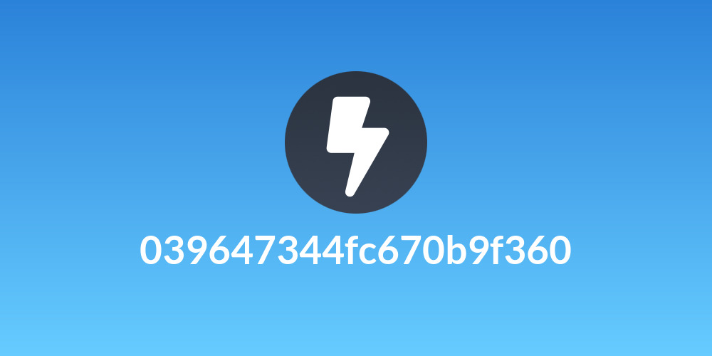 039647344fc670b9f360