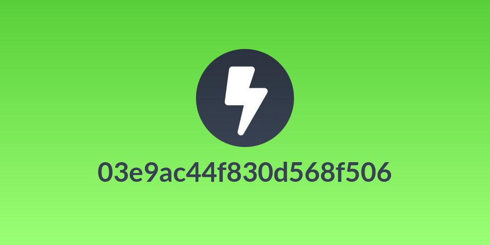 03e9ac44f830d568f506