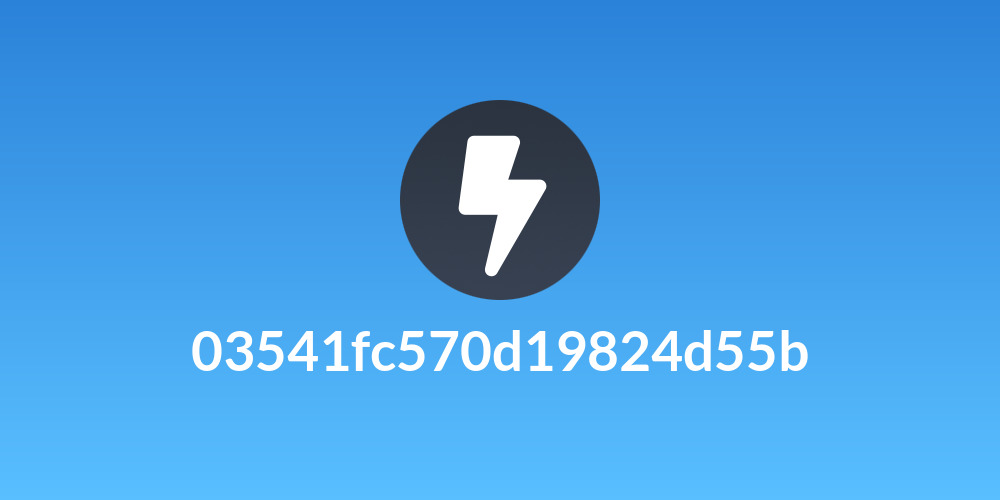 03541fc570d19824d55b