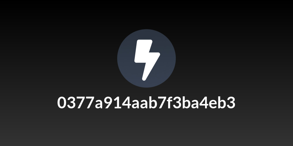 0377a914aab7f3ba4eb3