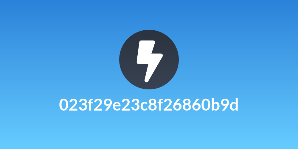 023f29e23c8f26860b9d
