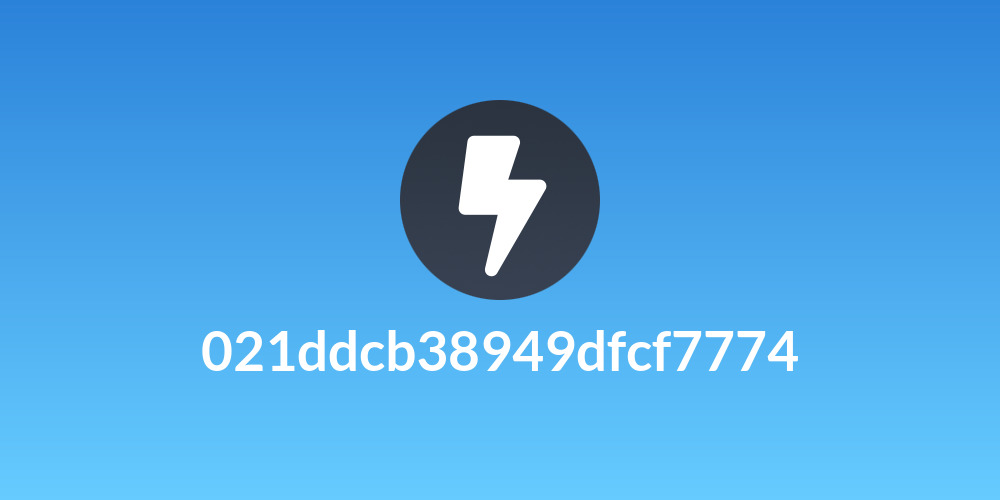 021ddcb38949dfcf7774