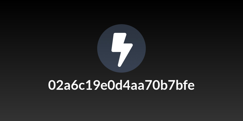 02a6c19e0d4aa70b7bfe