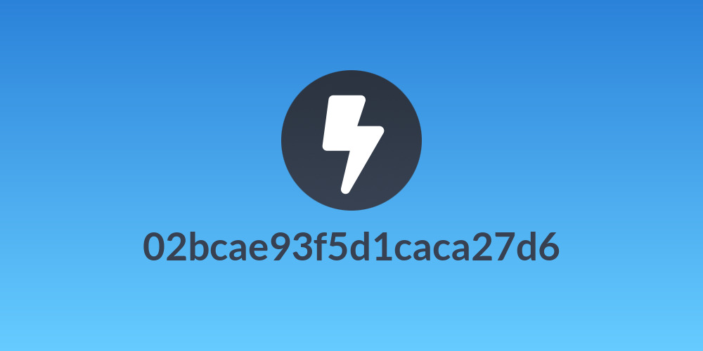 02bcae93f5d1caca27d6