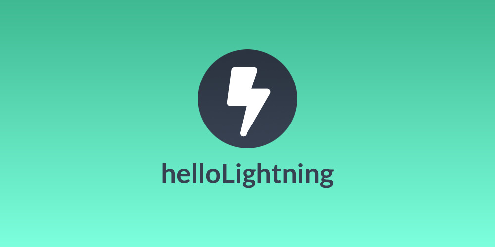 helloLightning