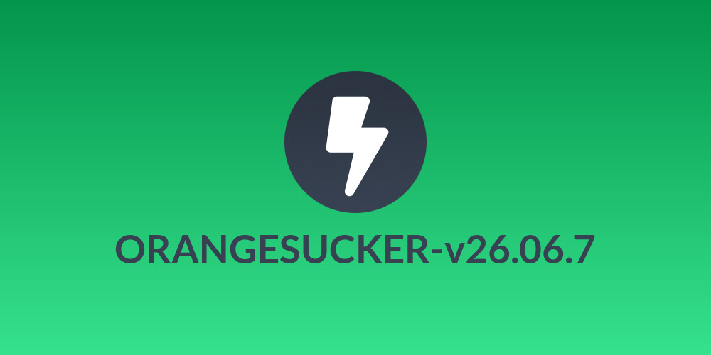 ORANGESUCKER-v26.06.7