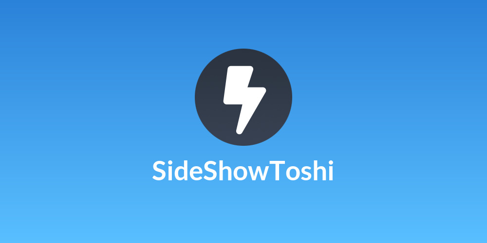 SideShowToshi